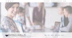 Desktop Screenshot of manvilleandschell.com