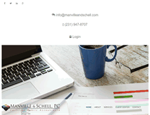 Tablet Screenshot of manvilleandschell.com